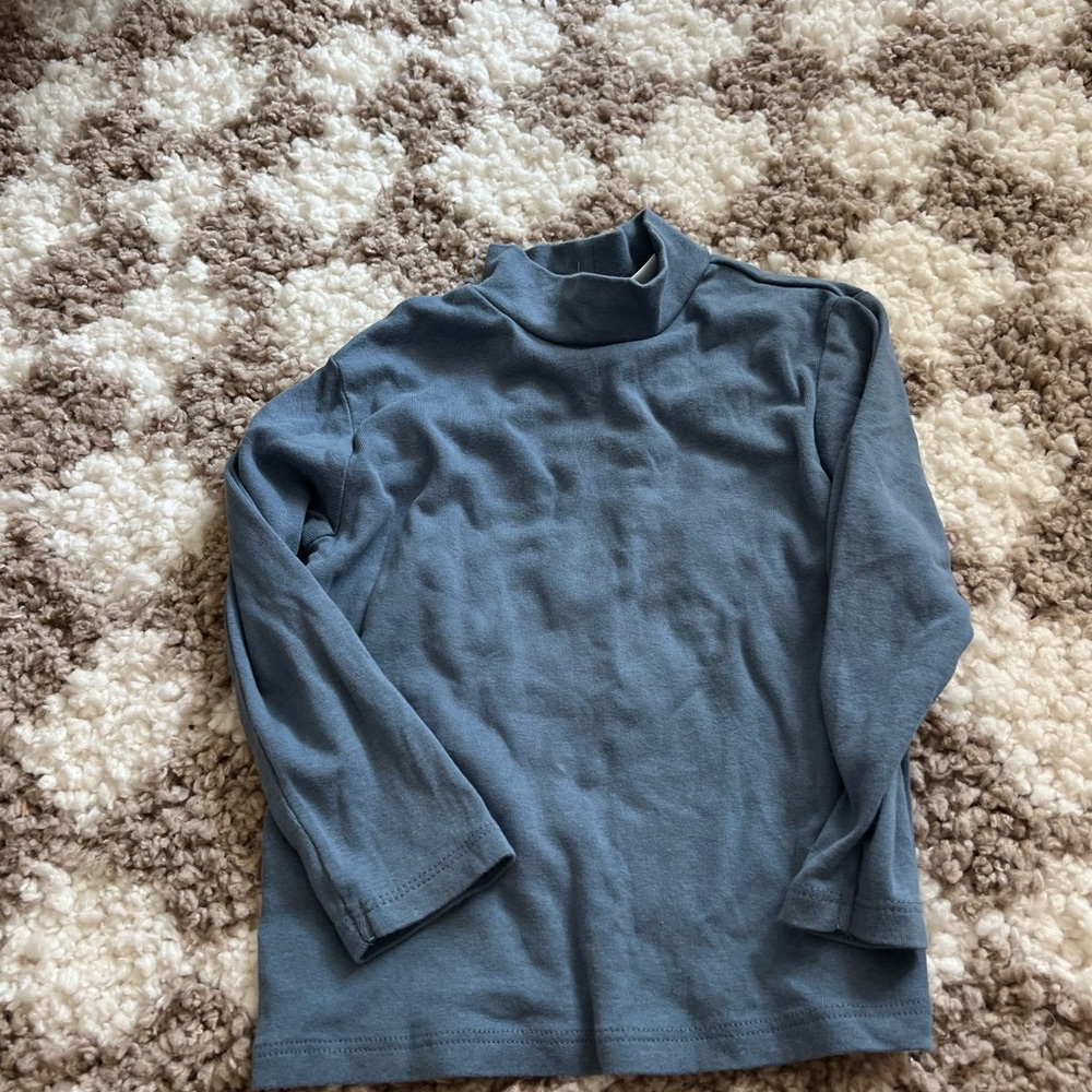 Zara Kids Blue Long Sleeve Top